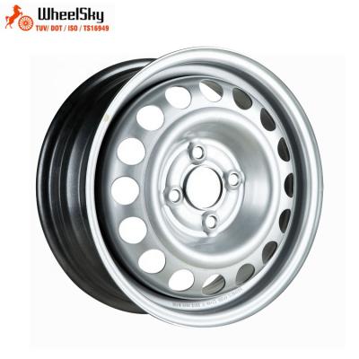 China Car Make For Opel Corsa C Wheelsky 454208 Steel Black 14inch 14x5.5 PCD 4X100 Passenger Car Wheel Rims for sale