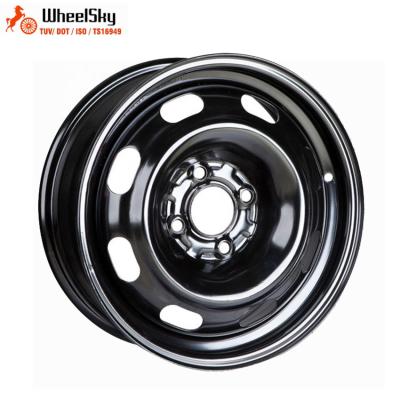 China For Citroen C3/C3 Picasso Wheelsky 564402 Factory Professional Black 15 Inch PCD 4X108 Exterior Car Rims Wheels for sale