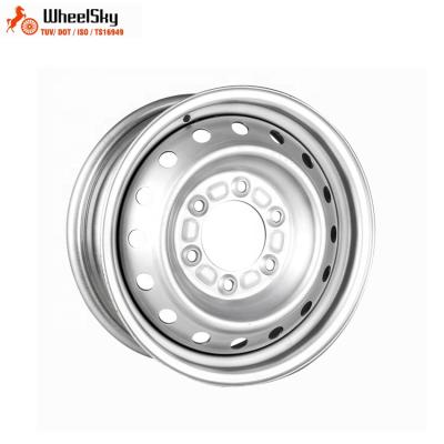 China Thicker Steel Wheelsky 566F01T-S 15 Inch 15x6.0 PCD 6x1397 Material Steel Pick Up Truck Wheel Rims for sale