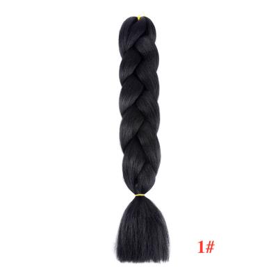 China Daily Decoration Wholesale Preferential Factory Price 24 Inch Crochet Braid Hair Extensions Ombre Faux Locs Synthetic Hair Pre Looped Crochet Hai for sale