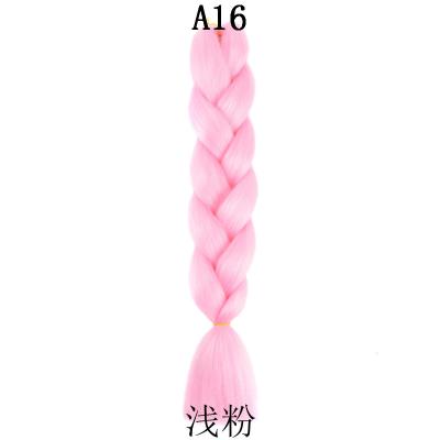 China Reliable High Quality Synthetic Braiding Hair Elephants Daily Decoration Inch Prestretched Braiding Hair Bulk 24 Pre-Stretched Braiding Hair for sale