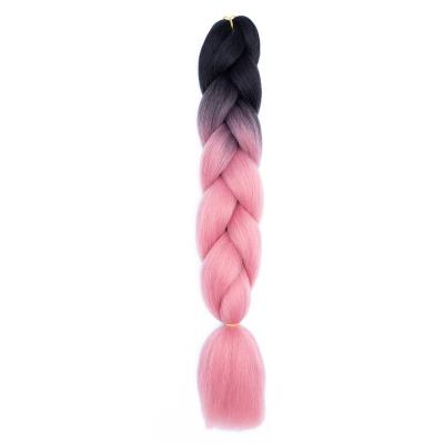 China Decoration Daily Wholesale Pre Stretched Ombre Braiding Hair Pre Stretched Prestretched Braid Synthetic Hair for sale