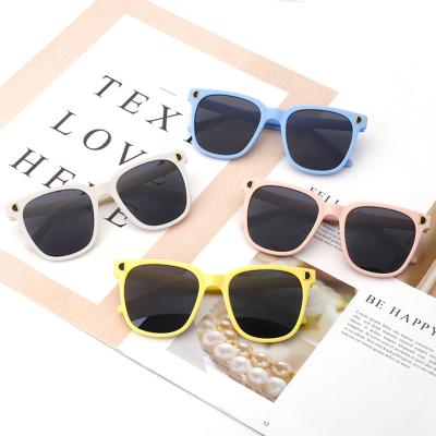 China Kids sunglasses 2021 cool square shape boys sun shades kids sunglasses designer cute mummy and me sunglasses wholesale for sale