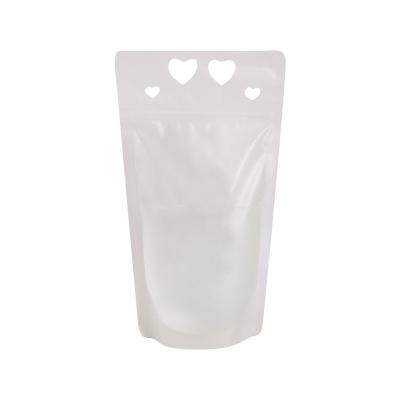 China Drinkware Popular Outstanding Quality 700Ml Reusable Plastic Drinks Pouch for sale