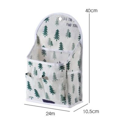 China Traditional Multifunction Bedroom Portable Dorm Sundries Organizer and Bathroom Cotton Storage Bag for sale