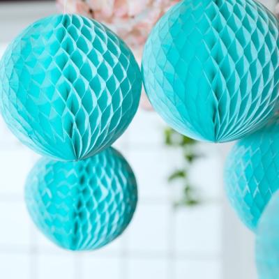 China China Honeycomb Ball Lantern Wedding Party Decoration Honeycomb Ball round Honeycomb Three-Dimensional Latte Art Hollow Paper Ball for sale