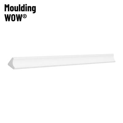 China Modern MDF millwork wood frame trim primed finger joint laminated wood molding for sale