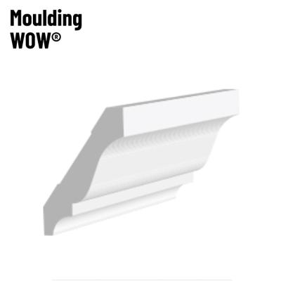 China Modern White Primed MDF Baseboard Skirting Primed Molding Split Door Jamb Coated White Primed Moldings for sale