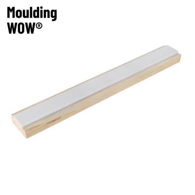 China Custom Joint Primed Skirting Molding Profiles Modern Finger Door Jamb Wood MDF Joint Molding Moldings for sale