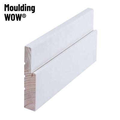 China Modern Decorative Molding MDF Molding MDF Wood Molding Molding Skirting Wood Exterior Door Jamb for sale