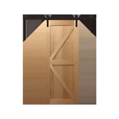 China Sliding Barn Door Best Price Black Wooden Door SLIDING DOORS Te koop