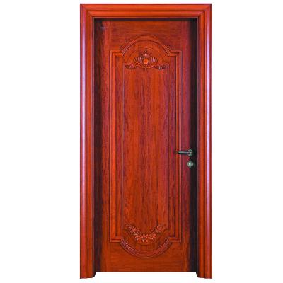 China SKYLAND Simple Design Painted free Solid Wood Interior Composite Wood Door For Sale for sale