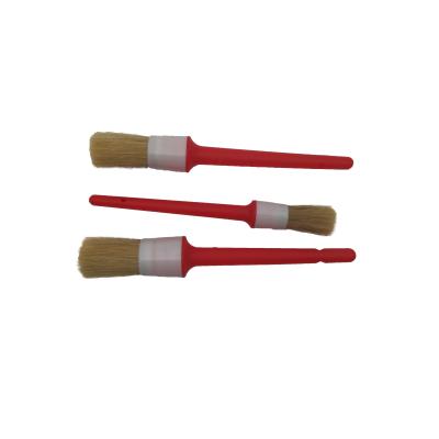 China High Quality Multifunctional Car Wash Stocked Detailing Brush Made Of Bristle for sale