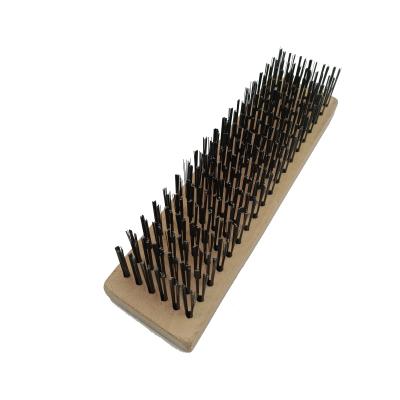 China High Quality Hygiene Cleaning Brush Steel Wire Scratch Brushes For Rust Removal for sale