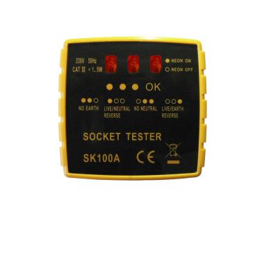 China Electronic ANALYZER outlet plug socket ELECTRICAL WIRING tester for home and with 3 neous units for sale