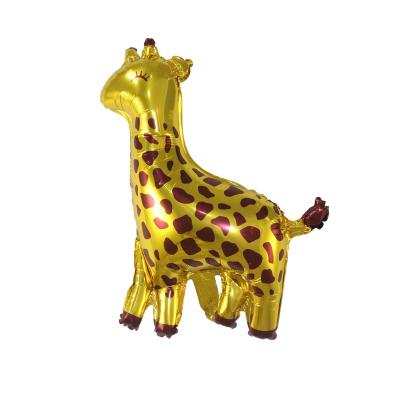 China BLQQ Festival Foil Balloons Animal Giraffe Shaped Balloons 63X82cm for sale