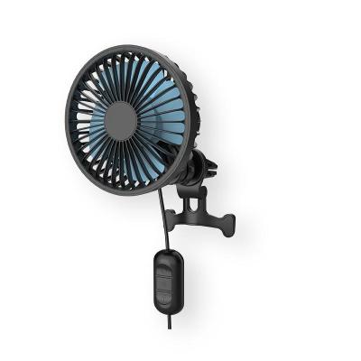 China Portable Mini Side Air Hand Side Fan Usb Rechargeable Car Shake Head for sale