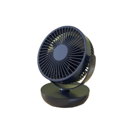 China With Air Supply Light Fan Multi-Angle Cooler Desktop Hanging 2 in 1 USB Rechargeable Fan with Light for sale