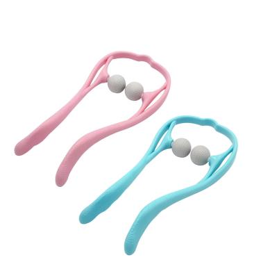 China Portable Handheld Comfortable Clip Roller Massager Neck And Shoulder Massager for sale