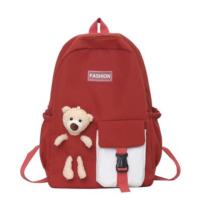 China Custom 2022 cute printed pattern schoolbag waterproof best-selling boys and girls double shoulder children's schoolbag for sale