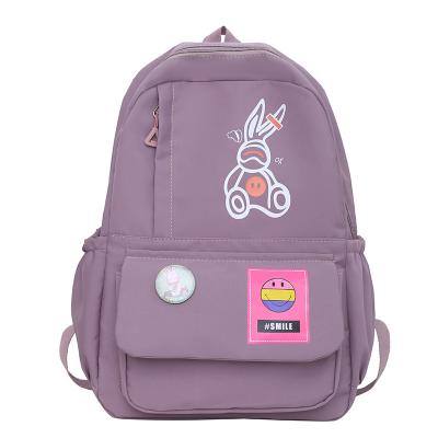 China Waterproof 2023 Girl's Schoolbag Leisure Wholesale Custom School Bag Waterproof Schoolbag Children Backpack for sale