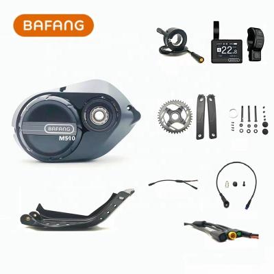 China EMTB stock ready bafang type new dengfu E05/E10/E14 frame bafang M510 36v/43v/48v 250W mid motor kits ebike conversion kit for sale