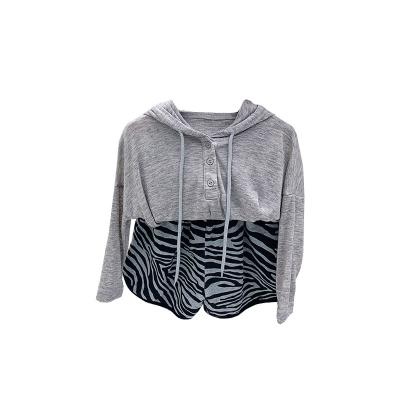 China Girls Breathable Zebra Five Casual Shorts Spring And Summer High Waist Loose Sportswear Straight Leg Suit Wide for sale