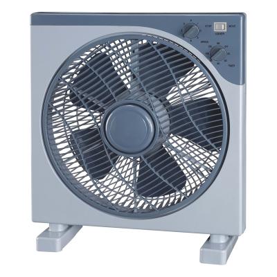 China Household 2023 new products high quality PP blade office bedroom use quiet 12 inch box fan for sale