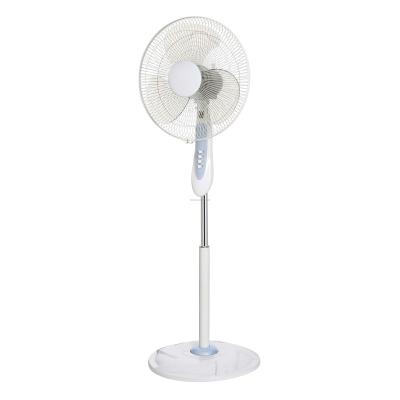 China Household modern stand fan temperature display oscillation air circulation stand floor fan for sale