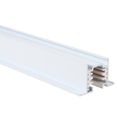 China 30w COB Spotlight Track 4 Wire 3 Circuit Led System Track Light Rail For Track Square for sale