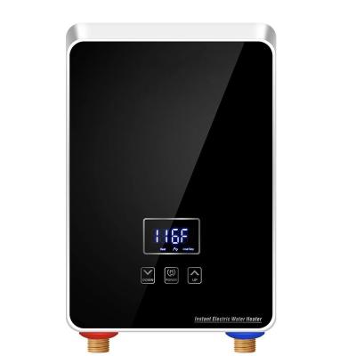 China Hot Water Heater Digital Display, 5.5kw Outdoor Tankless Electric Instant Water Heater Point-of-Use Water Heater for sale