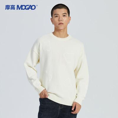 China Mogao High Fashion Anti-wrinkle Cartoon Sweater Custom Trend Sweater Simple Solid Color Fashion Sweater for sale