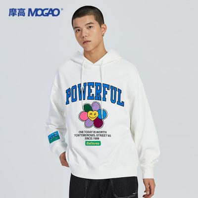 China Anti-wrinkle Mogao logo custom cut and sew oversized sex unisex high quality xxxxl organic cotton hoodies sweatshirts for sale