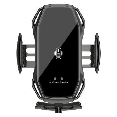 China Radio Charging 3 Wireless Fast Charger 10W Connectors Magnetic Hot Selling Car Phone Holder Radio Charging iPhone for sale