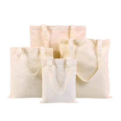 China Who respects the environment; Recyclable; Wholesale Custom Reusable Printing Logo Cheap Reusable Shopping Cotton Bag , Simple White Cotton Canvas Bag for sale