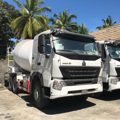 China Wholesale Sinotruk HOWO A7 380 371hp Mixer Vehicle Sinotruk HOWO A7 380 CBM 6X4 10 Wheeler Concrete MIXER Truck 6*4 for sale