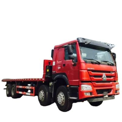 China Fabric Factory Price New 12 Wheelers SINOTRUK Flat Panel Dump Truck Dumper Tipper For Sale for sale