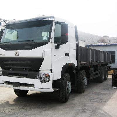 China China factory price Sinotruk Howo fence truck 12 wheels 8*4 wheels box heavy cargo truck for sale 5995X2400X2650mm for sale