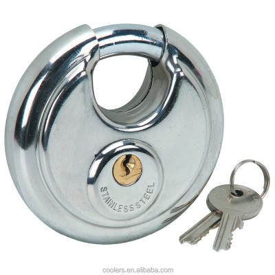 China High Quality Stainless Steel Padlock Master Circular Lock NF01 for sale