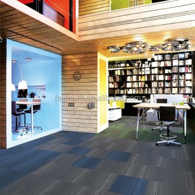 China American Style Office Area Carpet Tile Heavy Traffic , Commercial Office Carpet Tile for sale