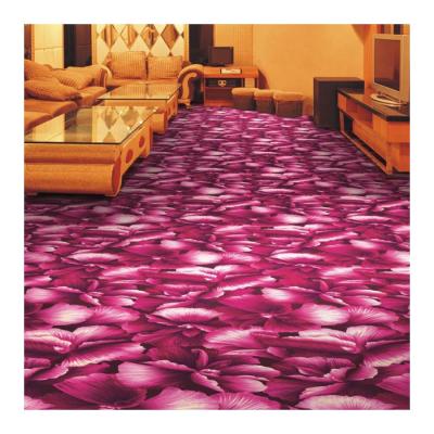 China Axminster Washable Carpet Hotel Guest Room Corridor Hotel Banquet Wall To Wall Carpet for sale