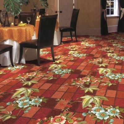 China Simple Cinema Casino Hotel Design Printing Carpet for sale