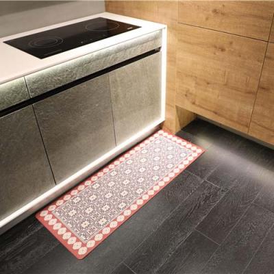 China Adhesive-protective Vinyl Anti Slip Fatigue Comfort Silicone Kitchen Floor Mat Waterproof for sale