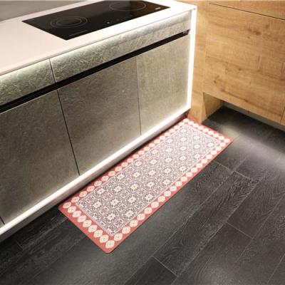 China Adhesive-Protective Waterproof Non Slip Water Absorbent Kitchen Anti Fatigue Mat for sale