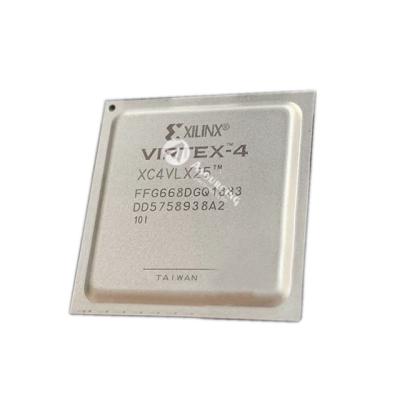 China Cheap factory price xilinx FPGA logic IC XC4VLX25-11FFG668I IC chips buy XC4VLX25-11FFG668I online for sale