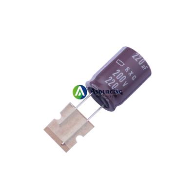 China General Asourcing Capacitor 200v 220uf NCC EKXG201ETD221MM25S 18x25mm Leaded Electrolytic Capacitor For PCB for sale