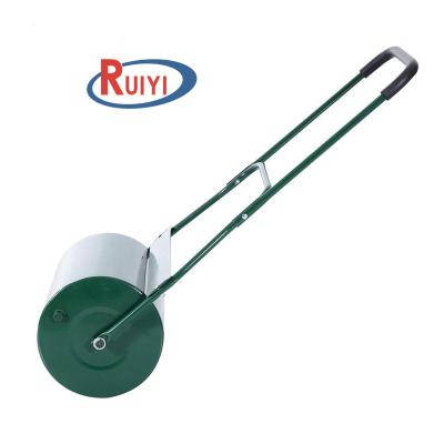 China 30L 45L Folding Traction And Manual Steel Lawn Roller for sale