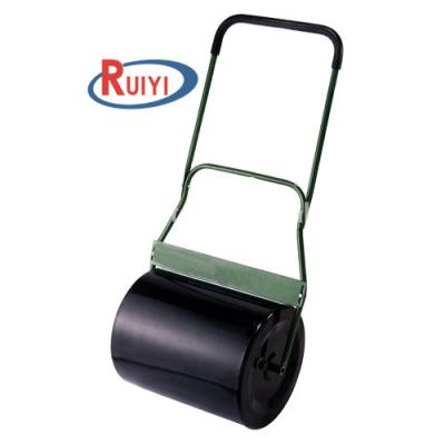 China Folding Sand Or Water Filled Steel Hand Push Garden Grass Lawn Roller for sale