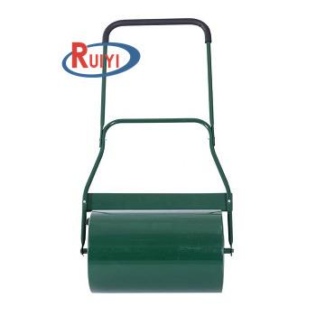 China 32cm Folding Garden Tools Rolling Folding Lawn Aerator Drum Scraper Bar Handle Water Or Sand Filled Greens for sale