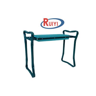 China Garden Folding Pruning Weeding Multifunctional Folding Kneeling Stool With EVA Mat for sale